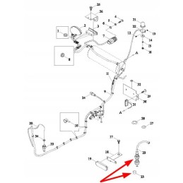 Td2c482020001 brake lever position sensor 3pin