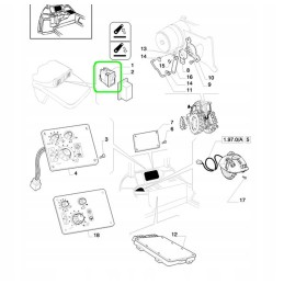 Lift switch New Holland Ford Fiat 82020694