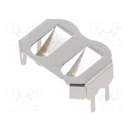 10 pcs x LINX TECHNOLOGIES - BAT-HLD-012-THM - Clip, BR1216,BR1225,CR1216,CR1225, PCB, 3.6mm, bulk