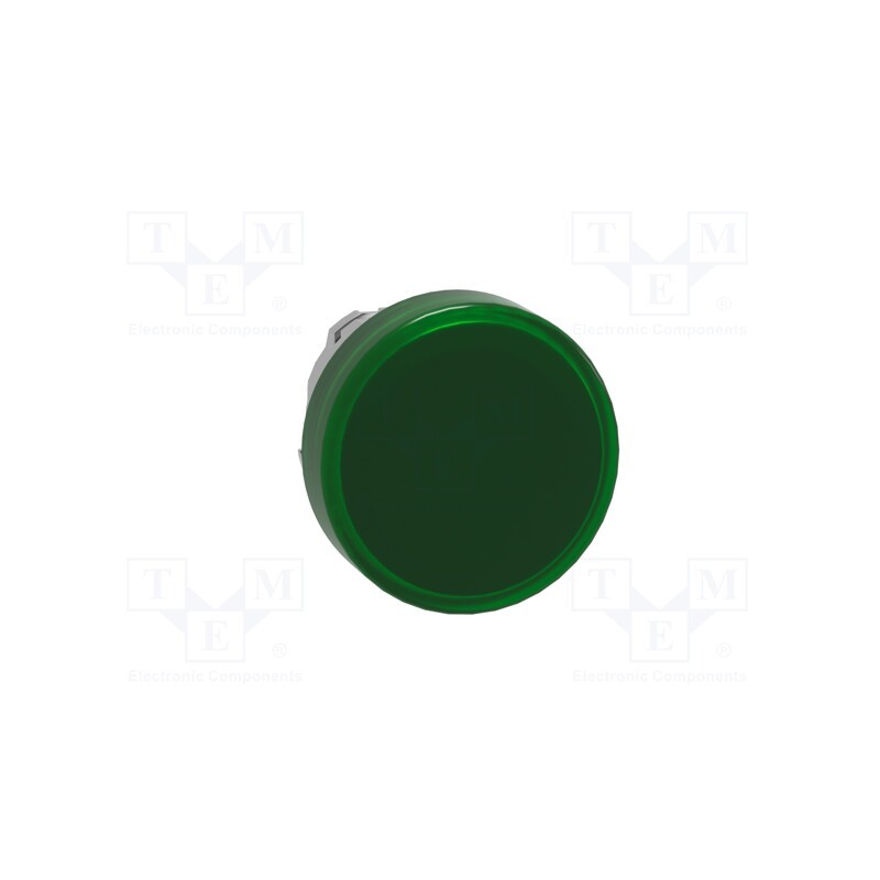 1 pcs x SCHNEIDER ELECTRIC - ZB4BV033E - Control lamp, 22mm, Harmony XB4, -25÷70°C, Ø22mm, IP66, green