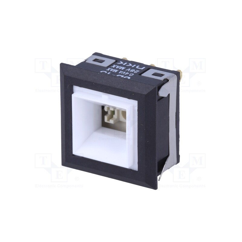 1 pcs x NKK SWITCHES - UB15KKG01N - Switch: push-button, Pos: 2, SPDT, 0.01A/28VAC, 0.01A/28VDC, 200MΩ
