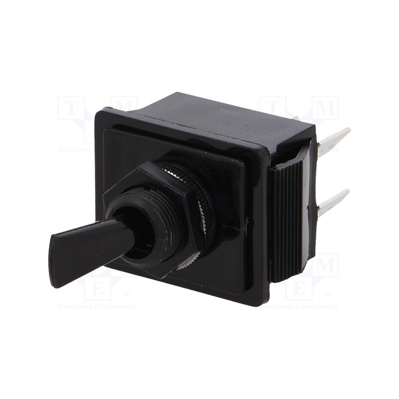 1 pcs x BULGIN - C1750HO - Switch: toggle, Pos: 2, DPST, ON-OFF, 16A/250VAC, 28A/28VDC, IP40