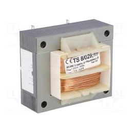1 pcs x INDEL - TS8/029 - Transformer: mains, 8VA, 230VAC, 12V, 670mA, screw type, IP00