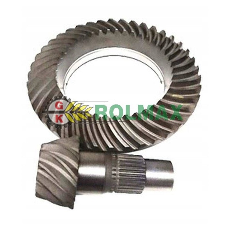 John Deere R129 attack roller with disc wheel