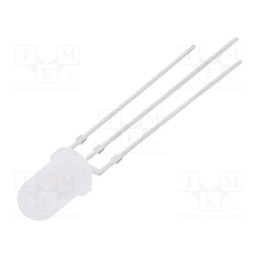 5 pcs x EVERLIGHT - 339-1SURSYGW/S530-A3 - LED, 5mm, yellow green, 16÷32mcd, Front: convex, 1.7÷2.4V