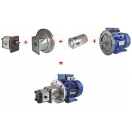 Engine 400v b35 2 2kw g100l 1420rpm hydrolider