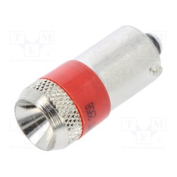 1 pcs x ABB - 1SFA616921R2141 - LED lamp, red, Cap: BA9S, 110VAC, 110VDC