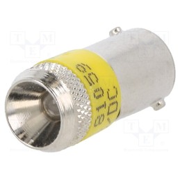 1 pcs x ABB - 1SFA616921R2143 - LED lamp, yellow, Cap: BA9S, 110VAC, 110VDC