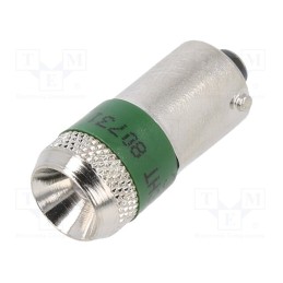 1 pcs x ABB - 1SFA616921R2042 - LED lamp, green, Cap: BA9S, 48VAC, 48VDC