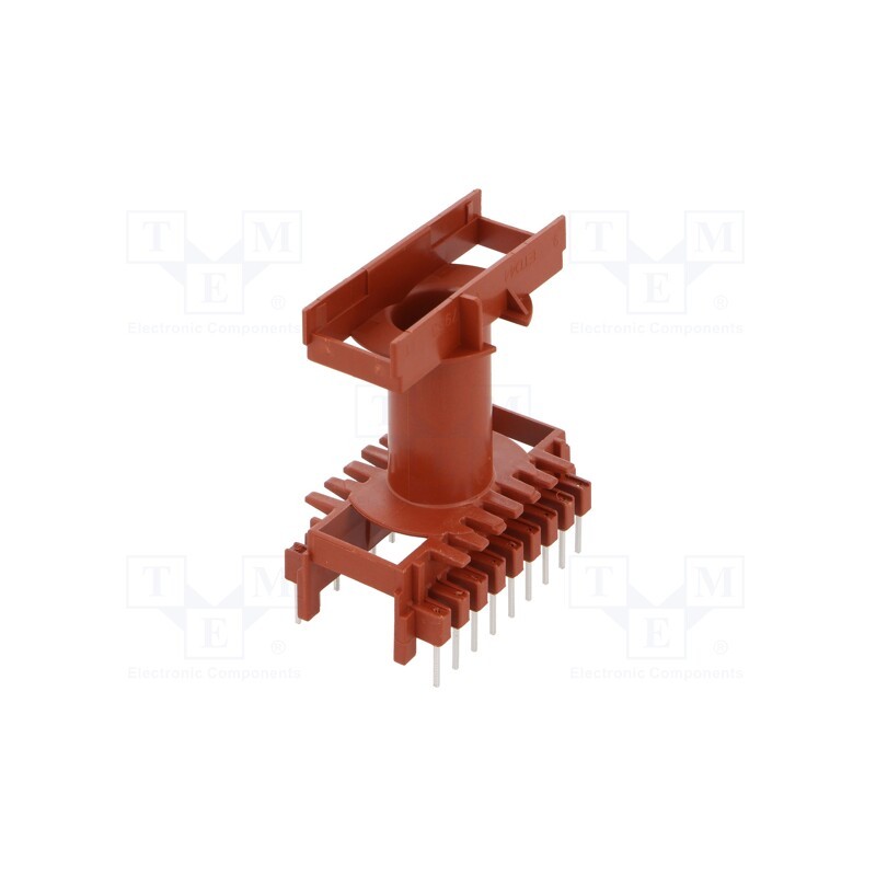 1 pcs x WEISSER - WZ 7953/1 ST - Coil former: with pins, plastic, THT, H: 32mm, X1: 40.64mm