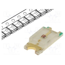 5 pcs x OPTOFLASH - OF-SMD3216Y - LED, SMD, 1206, yellow, 350÷500mcd, 3.2x1.6x0.68mm, 120°, 1.8÷2V