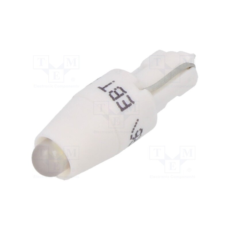 1 pcs x SCHLEGEL - L2X4,6-24UW - LED, white, Cap: W2x4,6d, 24V