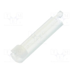 10 pcs x DREMEC - 8GE04V80372 - Spacer sleeve, LED, Øout: 3.6mm, ØLED: 3mm, L: 15.9mm, natural