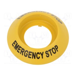 1 pcs x EAO - 84-902B - Protective cap, 22mm, 84, -25÷55°C, 50mm, plastic, Body: yellow