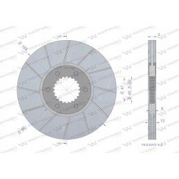 Fendt Warynski brake disc