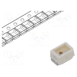 5 pcs x ams OSRAM - LS M67F-T2V1-1 - LED, SMD, red, 1.21÷2.42lm, 355÷900mcd, 1.5x2.3x1.4mm, 120°, 20mA