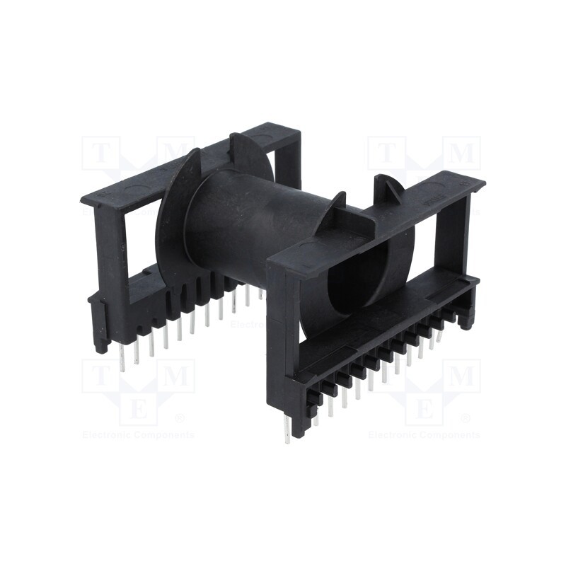 1 pcs x WEISSER - WE-3686 - Coil former: with pins, plastic, THT, H: 46mm, X1: 60.96mm, UL94HB