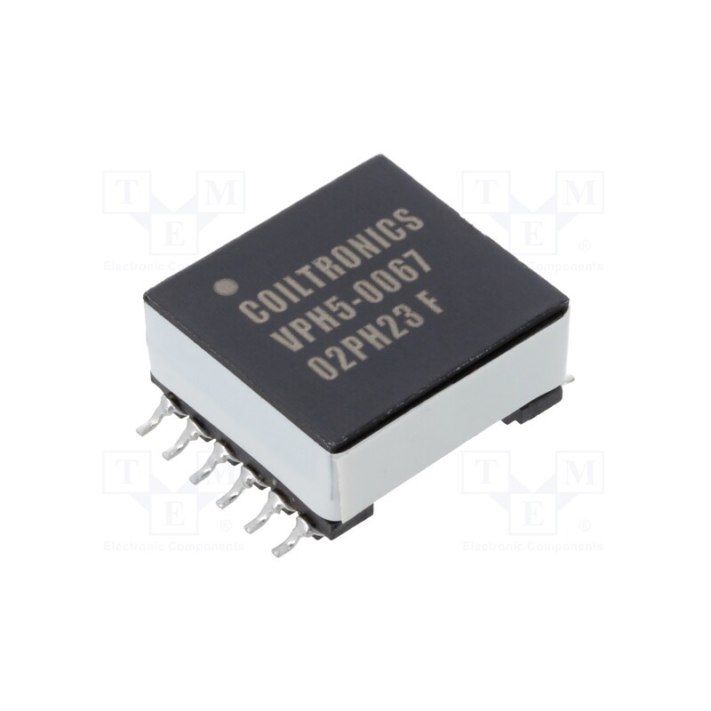 1 pcs x EATON ELECTRONICS - VPH5-0067-R - Transformer: impulse, 9.65uH, -40÷125°C, ±20%, 1.7A, 71.1mΩ
