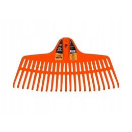 Plastic leaf rake, size M, clic mounting