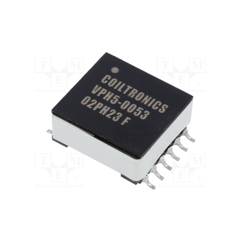 1 pcs x EATON ELECTRONICS - VPH5-0053-R - Transformer: impulse, 7.63uH, -40÷125°C, ±20%, 1.7A, 71.1mΩ