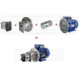 400v b35 3kw g100l engine 1420rpm hydrolider