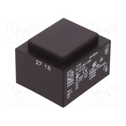 1 pcs x HAHN - BV EI 382 1293 - Transformer: encapsulated, 4.5VA, 115VAC, 6V, 6V, 375mA, 375mA, PCB