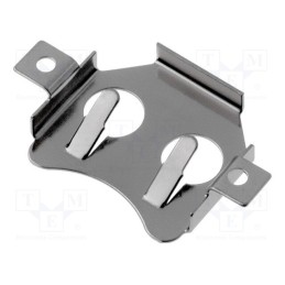 2 pcs x KEYSTONE - 3000 - Clip, BR1220,BR1225,CL1220,CR1216,CR1220, SMD, H: 3.2mm, Ø: 12mm