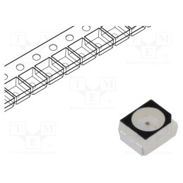 5 pcs x ams OSRAM - LR T68F-U2V2-1-1 - LED, SMD, PLCC2, red, 1.91÷3.03lm, 560÷1120mcd, 3x3.4x2.1mm, 120°