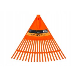 Plastic leaf rake, size L, clic mounting