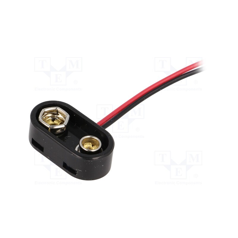 2 pcs x KEYSTONE - 81-8 - 6F22 connector, 6F22,6LR61, Type: transversal (high profile)