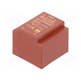 1 pcs x ZETTLER - BV202S18005 - Transformer: encapsulated, 0.5VA, 230VAC, 18V, 27.8mA, PCB