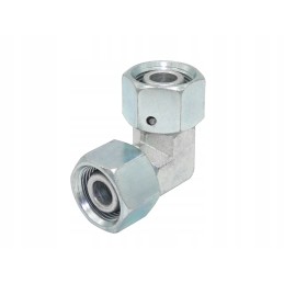 Hydraulic elbow two nuts m22x1 5 15l