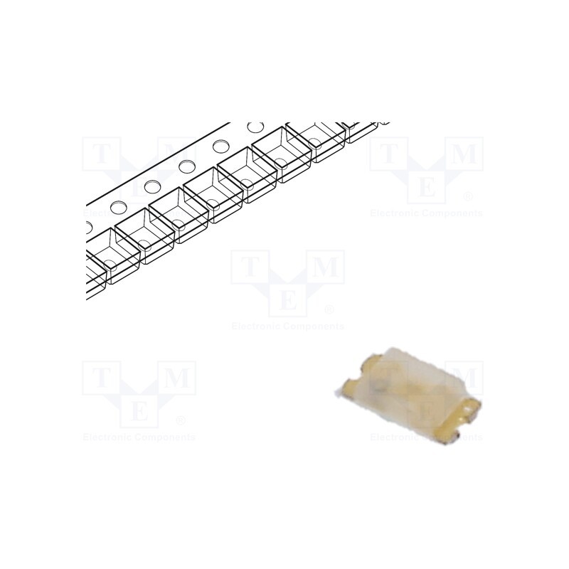 5 pcs x ams OSRAM - LT Q39E-Q1OO-25-1 - LED, SMD, 0603, green, 0.9x1.7x0.4mm, 130/170°, 2.6÷3.1V, 5mA