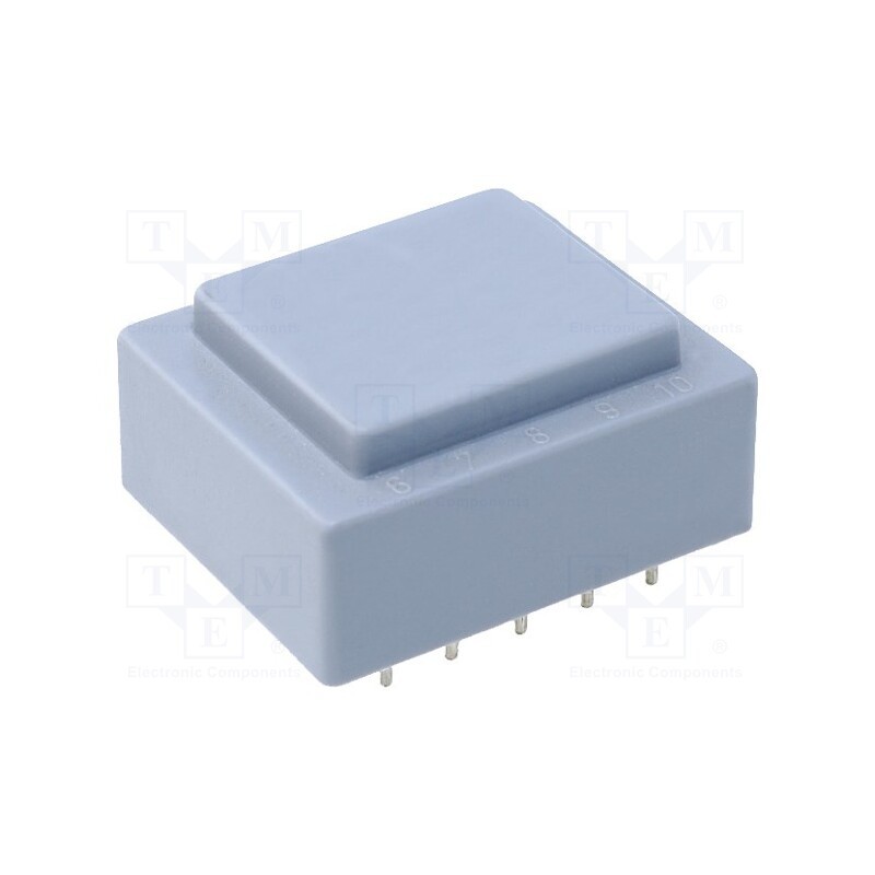 1 pcs x INDEL - TSZZ2.5/011M - Transformer: encapsulated, 2.5VA, 230VAC, 18V, 130mA, PCB, IP00