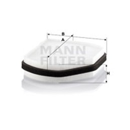 Mann cabin filter SLK R170