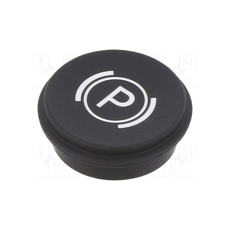1 pcs x EAO - 09-0S12.0238 - Button, round, Ø21mm, black, 09