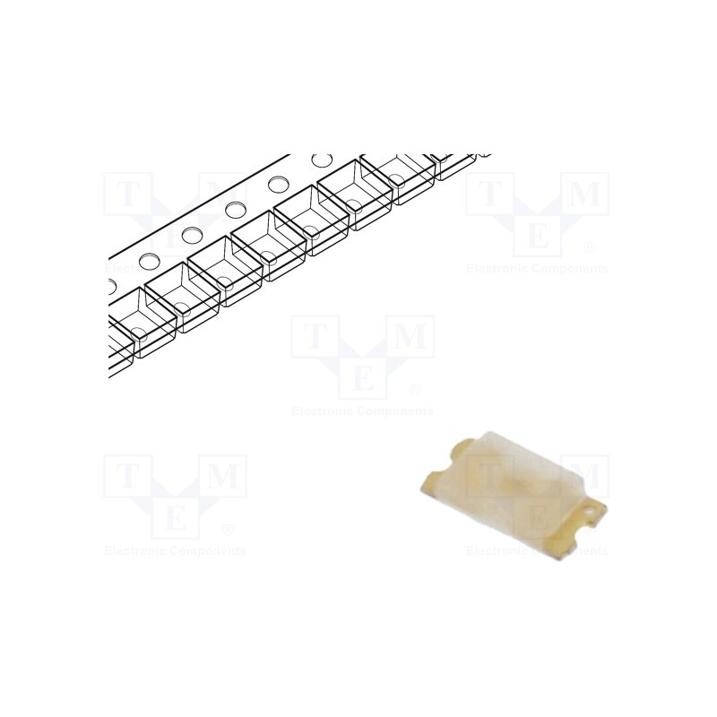 5 pcs x ams OSRAM - LT Q39G-Q1OO-25-1 - LED, SMD, 0603, green, 0.9x1.7x0.4mm, 130/170°, 2.6÷3.1V, 5mA