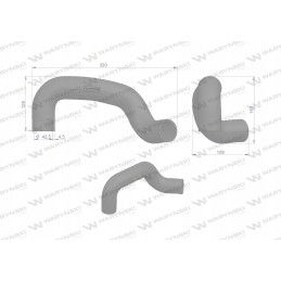 Radiator hose 81868754 Warynski