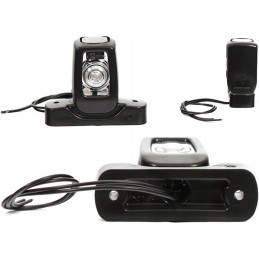 Combined front and rear marker lamp