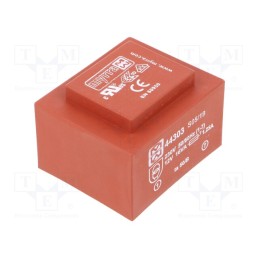 1 pcs x MYRRA - 44303 - Transformer: encapsulated, 16VA, 230VAC, 12V, 1333mA, PCB