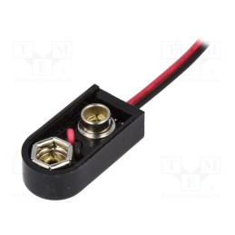 2 pcs x KEYSTONE - 84-8 - 6F22 connector, 6F22,6LR61, Type: longitudinal (high profile)