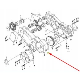 4l22bt 01009m timing cover gasket