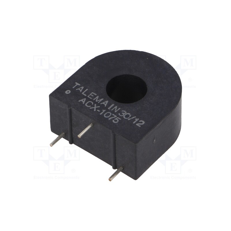 1 pcs x TALEMA - ACX-1075 - Current transformer, ACX, Iin: 75A, 33Ω, -40÷85°C, Trans: 2500: 1