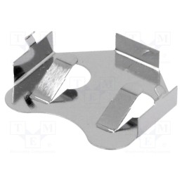 2 pcs x KEYSTONE - 3003 - Clip, PCB, H: 3.7mm, Ø: 20mm