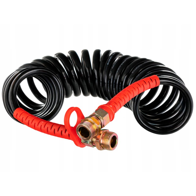 Spiral pneumatic hose m22 5 5m trailer