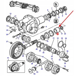 3428928m1 spacer washer 1mm thick