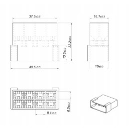 OWD MC 6 3 V2 8P connector housing for sale