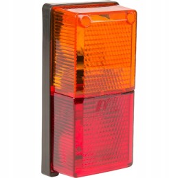 Rectangular combination rear lamp 12 24v