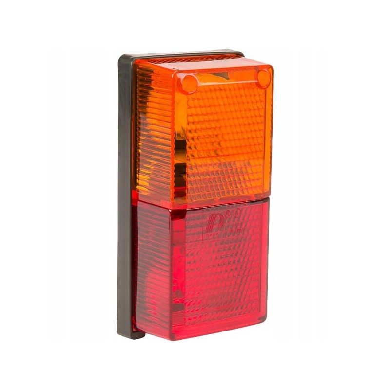 Rectangular combination rear lamp 12 24v