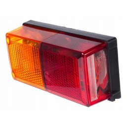 Rectangular combination rear lamp 12 24v